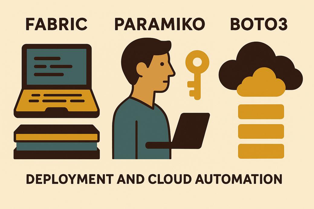 Fabric, Paramiko, dan Boto3 untuk deployment dan cloud automation