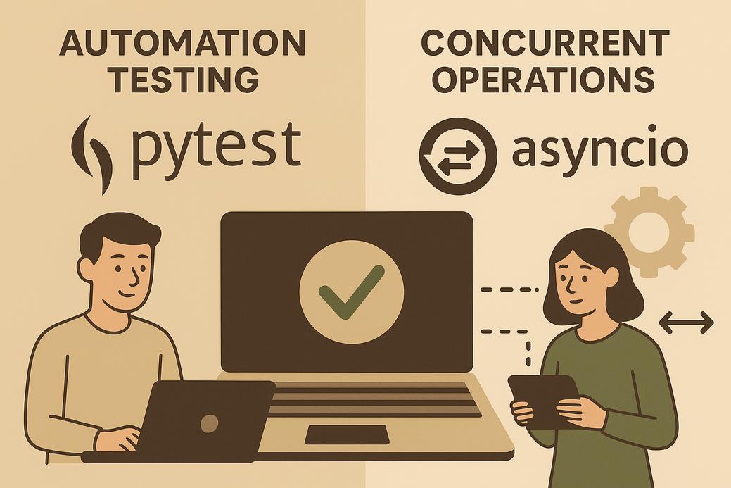 Pytest dan Asyncio untuk automation testing dan concurrent operations