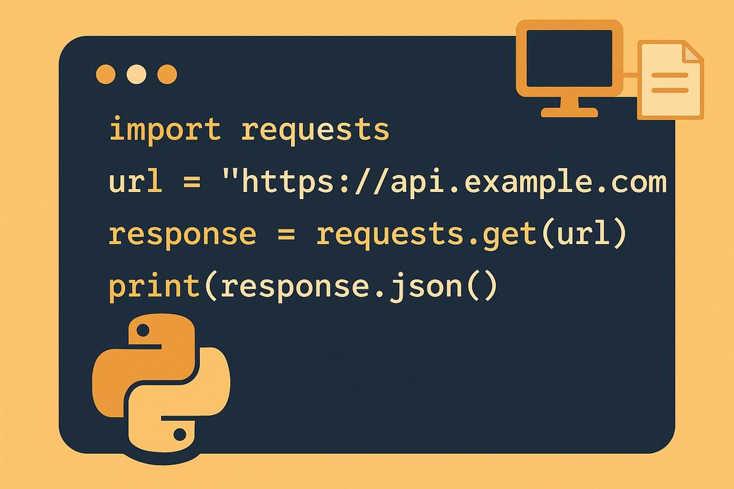 Contoh kode Python menggunakan requests library untuk API calls